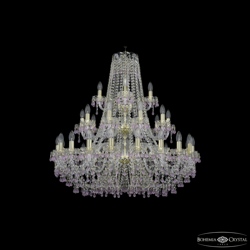 Подвесная люстра Bohemia Ivele Crystal 1410/20+10+5/360/3d G V7010