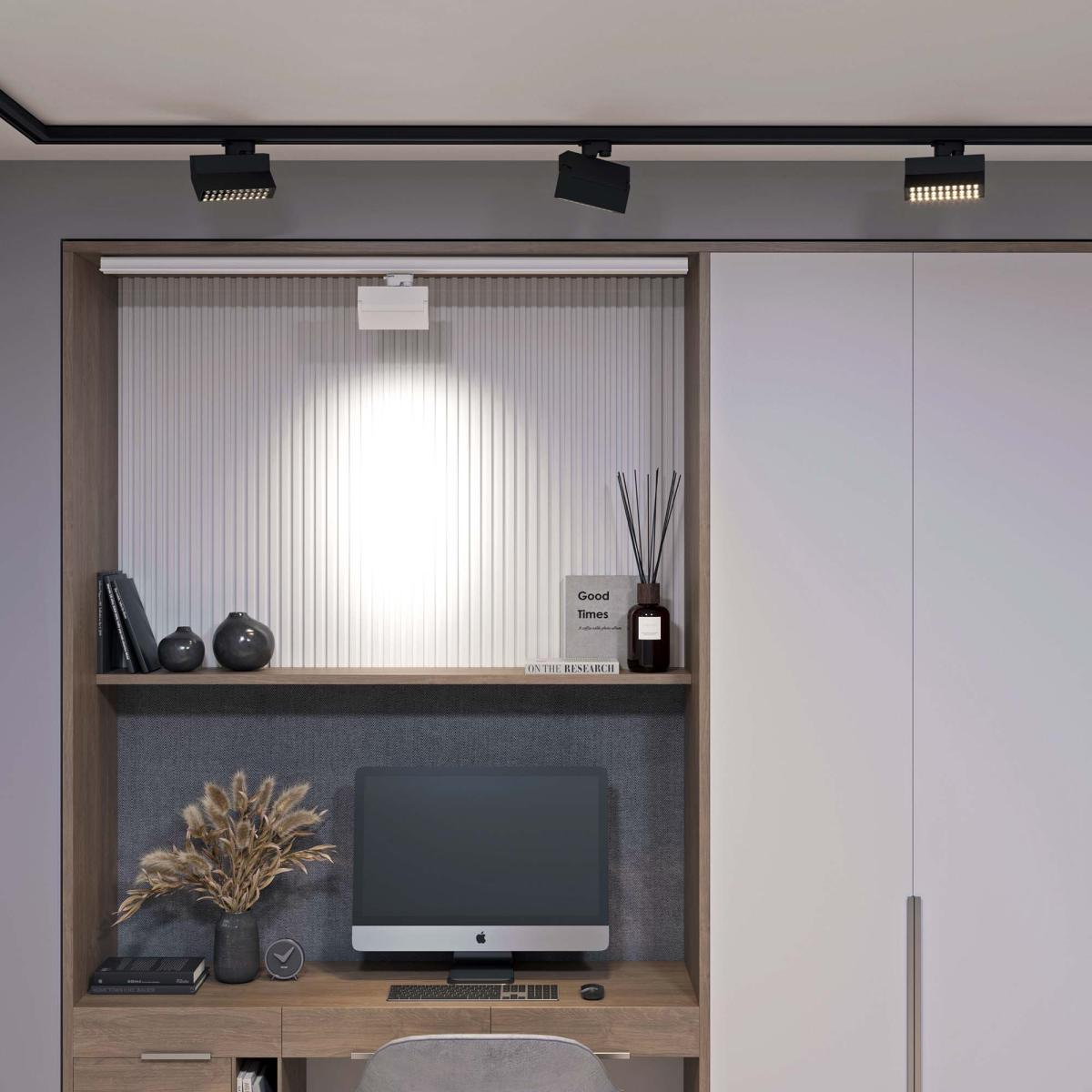 Трековый светильник Arlight LGD-LOFT-TRACK-4TR-S170-10W Warm3000 026227