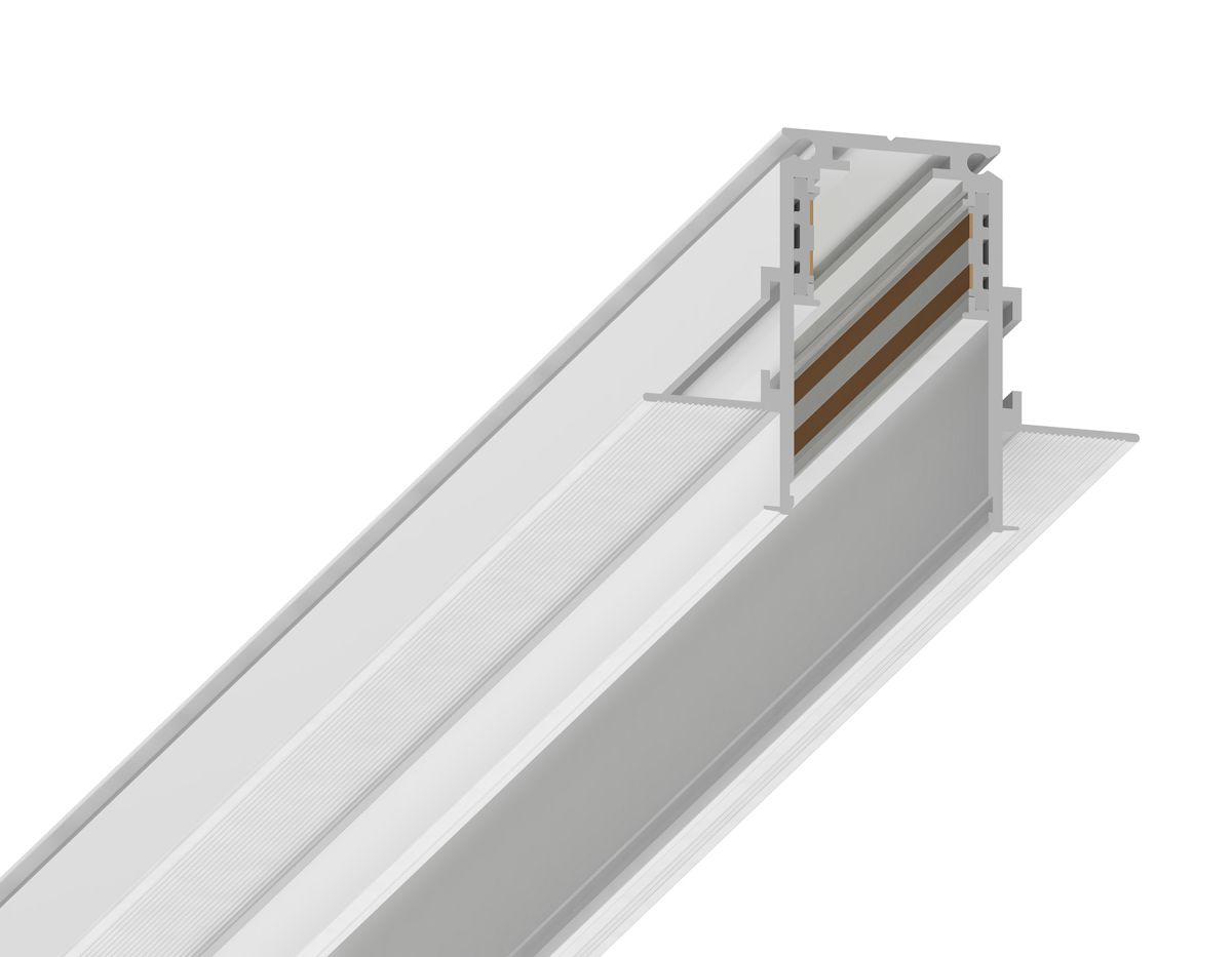 Шинопровод встраиваемый под ГКЛ 9,5мм Ambrella Light Magnetic Standard GL3338-9.5