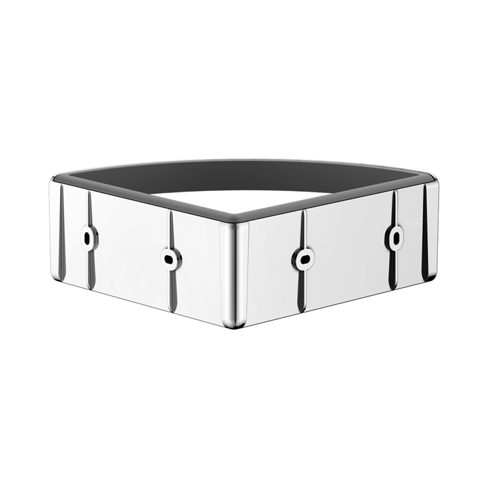 Keuco Elegance Полочка для душа, подвесная, угловая, цвет: anthracite хром