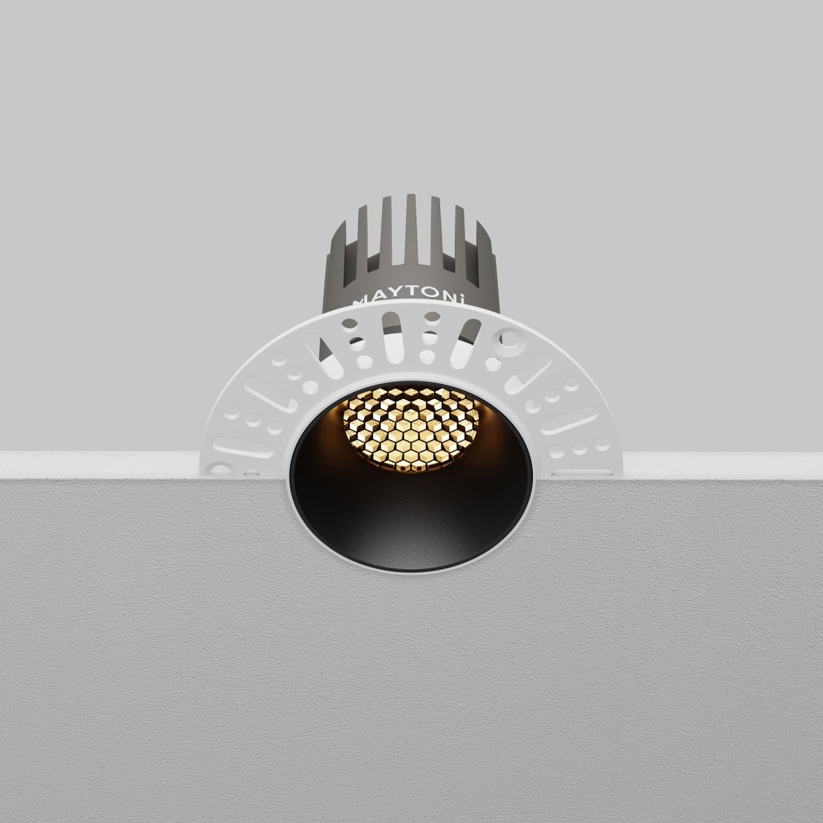 Встраиваемый светильник Maytoni Technical Dip DL124-10W-2.7K-TRS-B