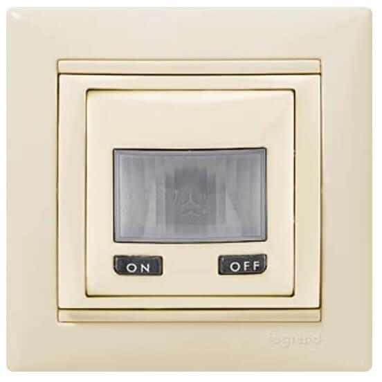 Датчик движения ИК Legrand Valena двухпроводный слоновая кость 774129