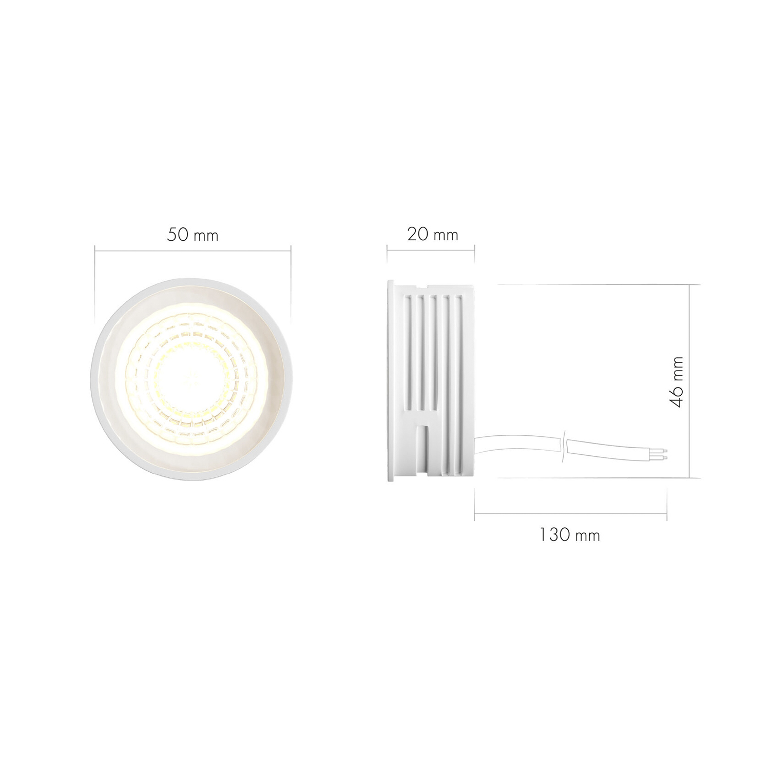 Светодиодный модуль Denkirs Slim LED 7W 3000К DK3000-7W