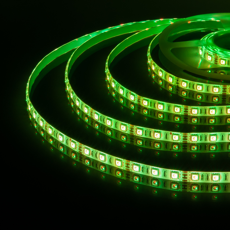 Светодиодная лента Elektrostandard 12V 14,4W 60Led 5050 IP65 RGB, 5м 4690389082139