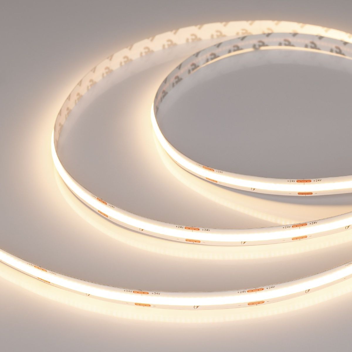 Светодиодная лента Arlight COB-X420-10mm 24V Warm3000 (4.8 W/m, IP20, 15m) 048823