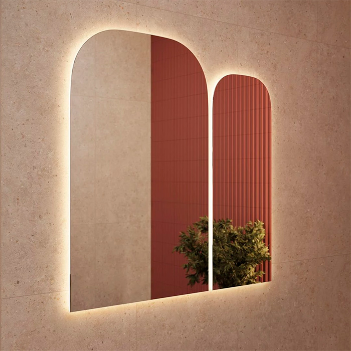 Kerama Marazzi Vetrata Зеркало R 72х115.5см., сенсор со сменой цвета подсветки и антизапотеванием