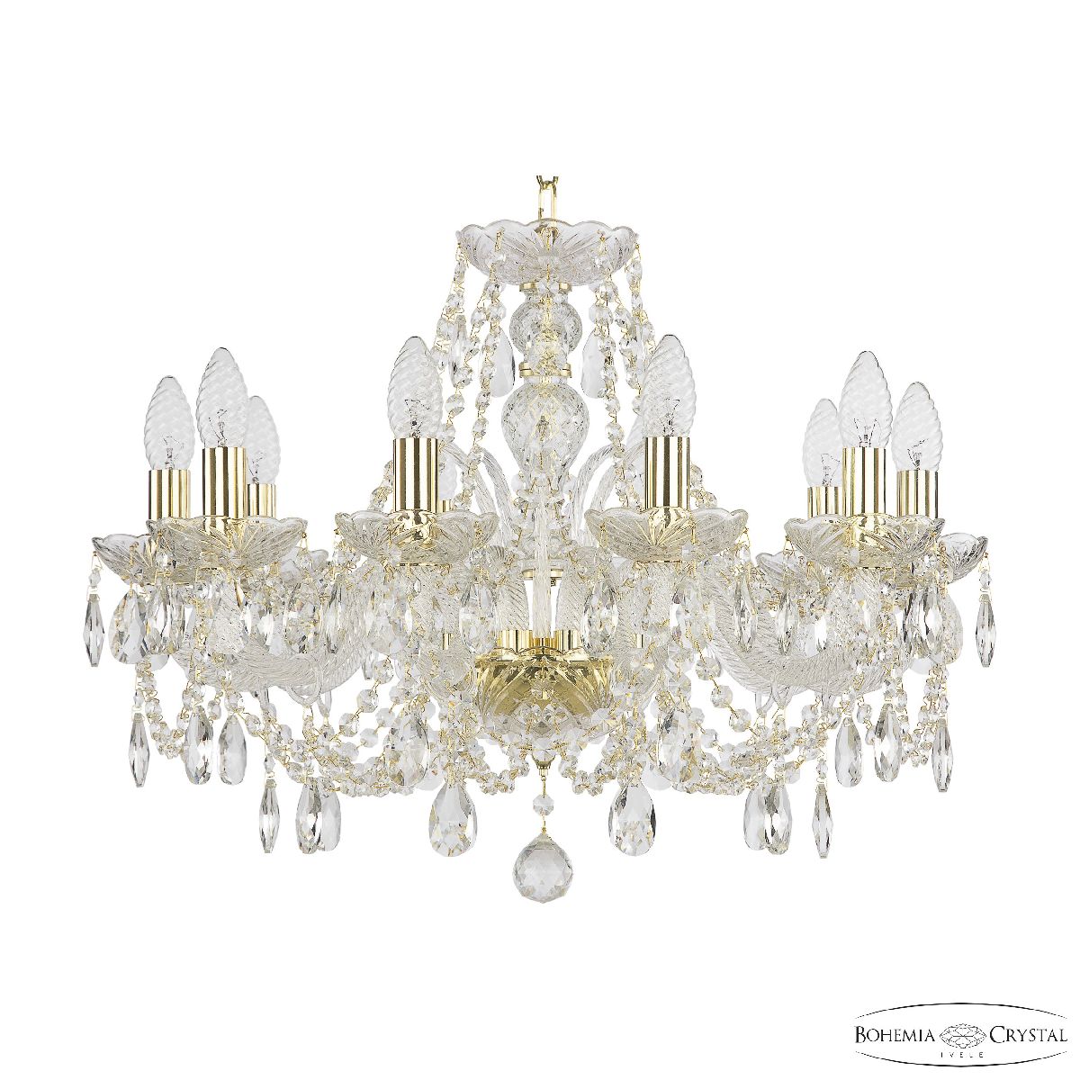Подвесная люстра Bohemia Ivele Crystal 105/10/195 G