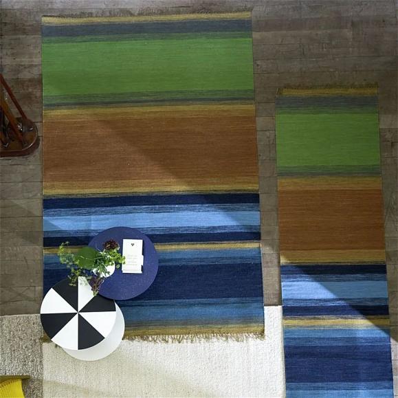 Ковер Designers Guild RUGDG0922 Mikome Indigo 120 x 180 см