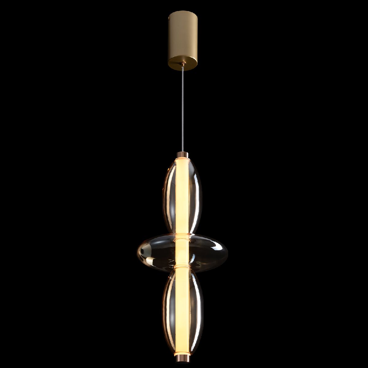 Подвесной светильник Crystal Lux QUASAR SP14W LED AMBER