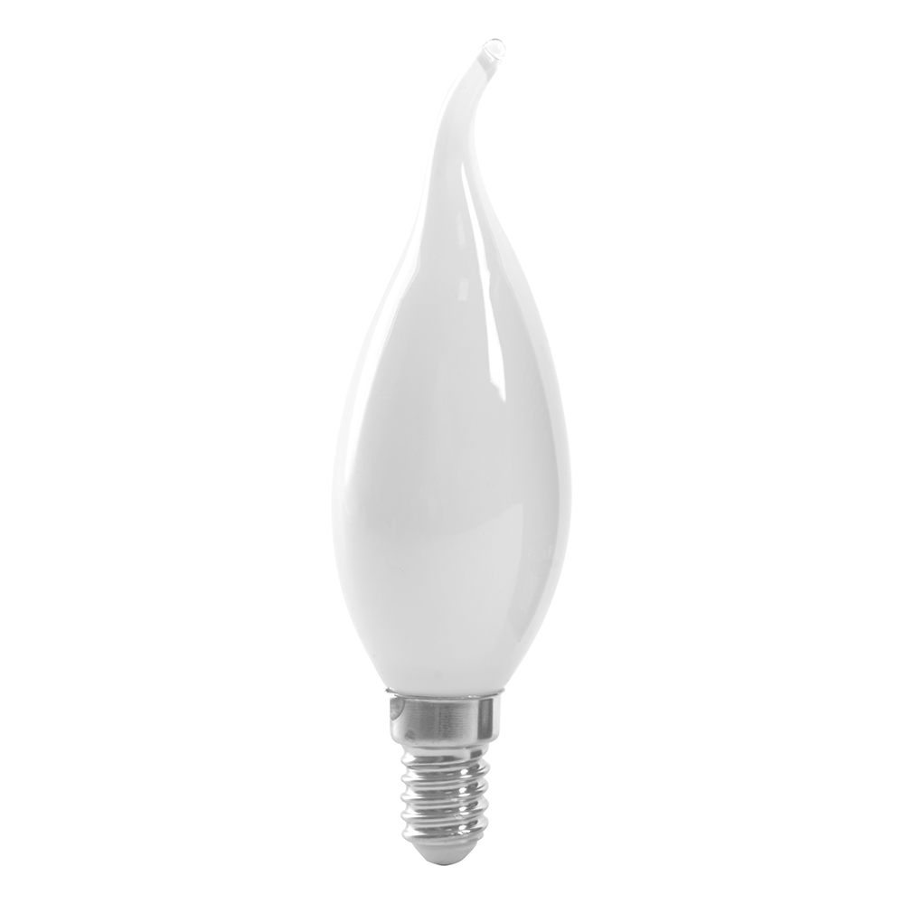 Лампа светодиодная Feron LB-718 Свеча на ветру E14 15W 4000K 38262