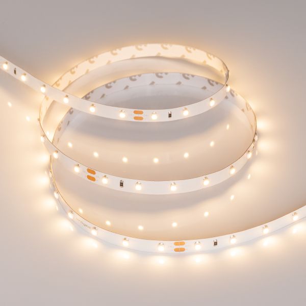 Светодиодная лента Arlight RT-A60-8mm 24V Warm2700 (4.8 W/m, IP20, 2835, 50m) 024585(2)