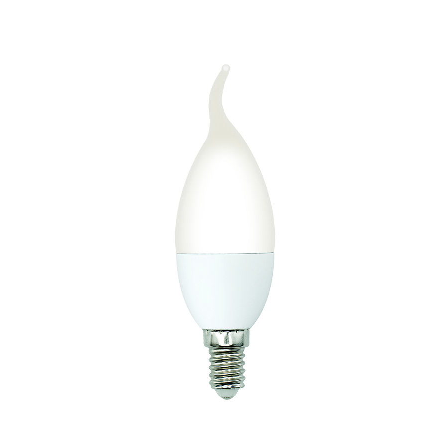 Лампа светодиодная Volpe Optima LED-CW37-6W/3000K/E14/FR/SLS UL-00008801