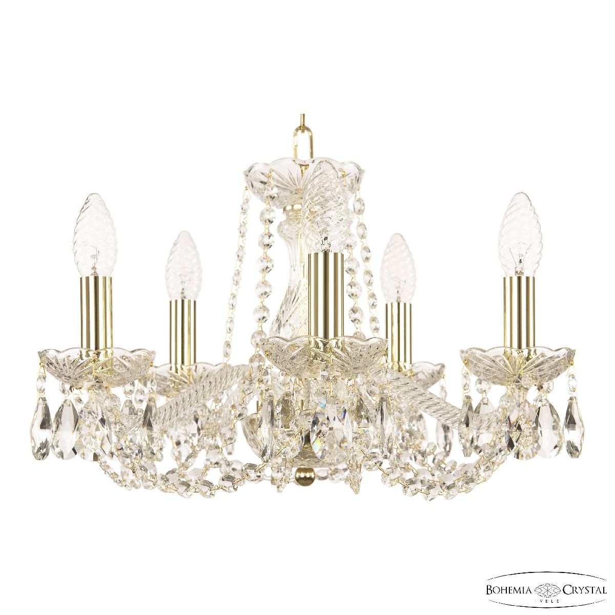Подвесная люстра Bohemia Ivele Crystal 119/5/141 G