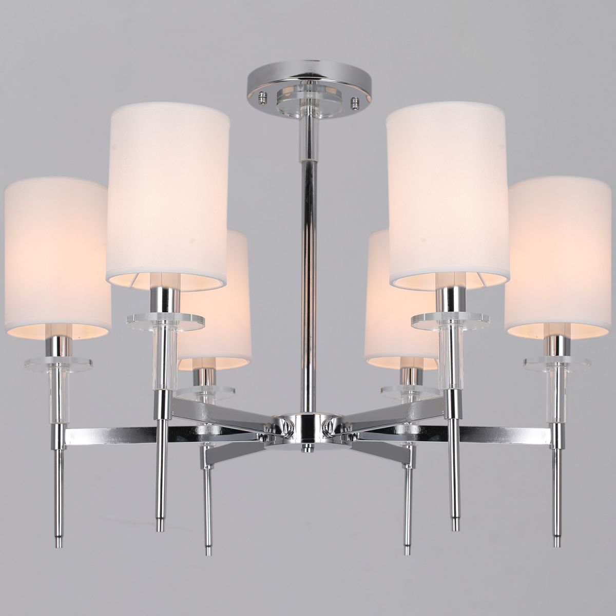 Люстра на штанге Illumico IL1382-6CPA-29 CR Romei