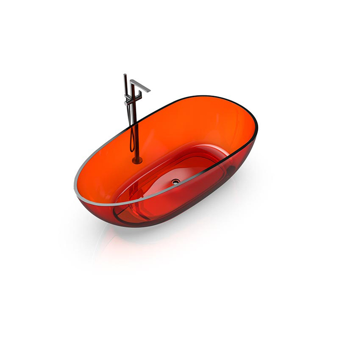 Knief EGG Shape Ванна отдельностоящая 170x85x54см., из полимерного материала, цвет: Jaspis # 070