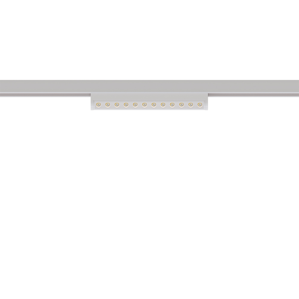 Трековый магнитный светильник Arte Lamp Optima A7268PL-1WH