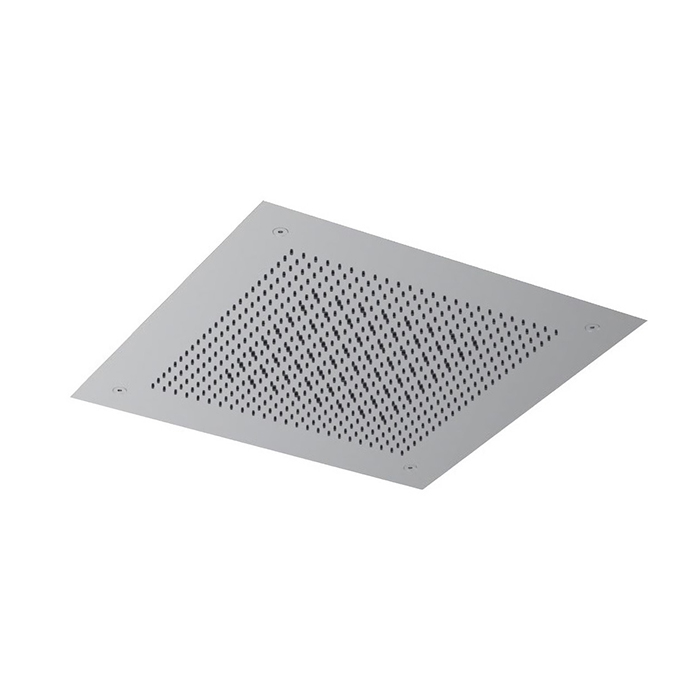 Almar Душевая лейка потолочная встраив., 380х380 мм, 2 режима, цвет: Mirror Stainless Steel