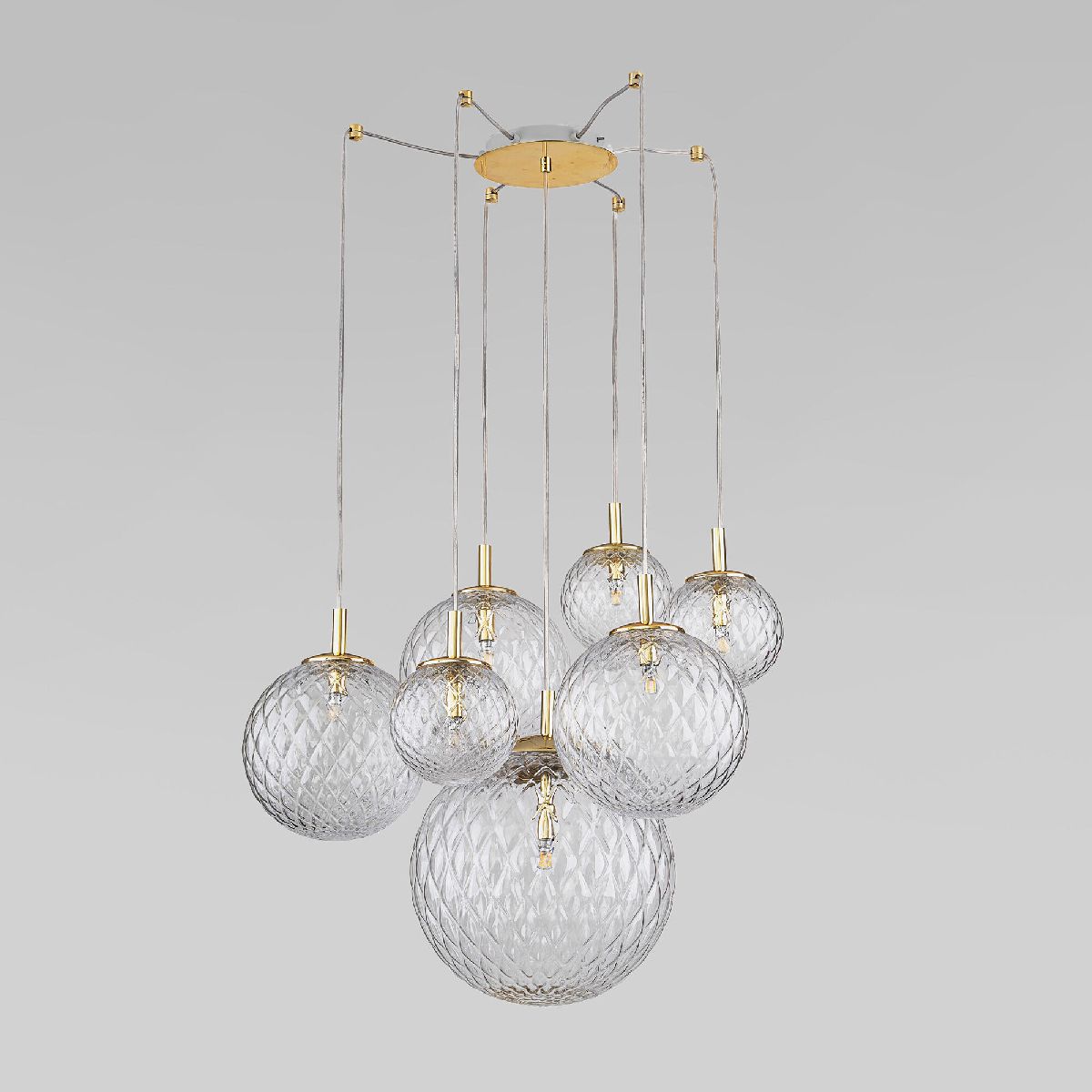 Подвесная люстра TK Lighting 4608 Cadix Gold a065190