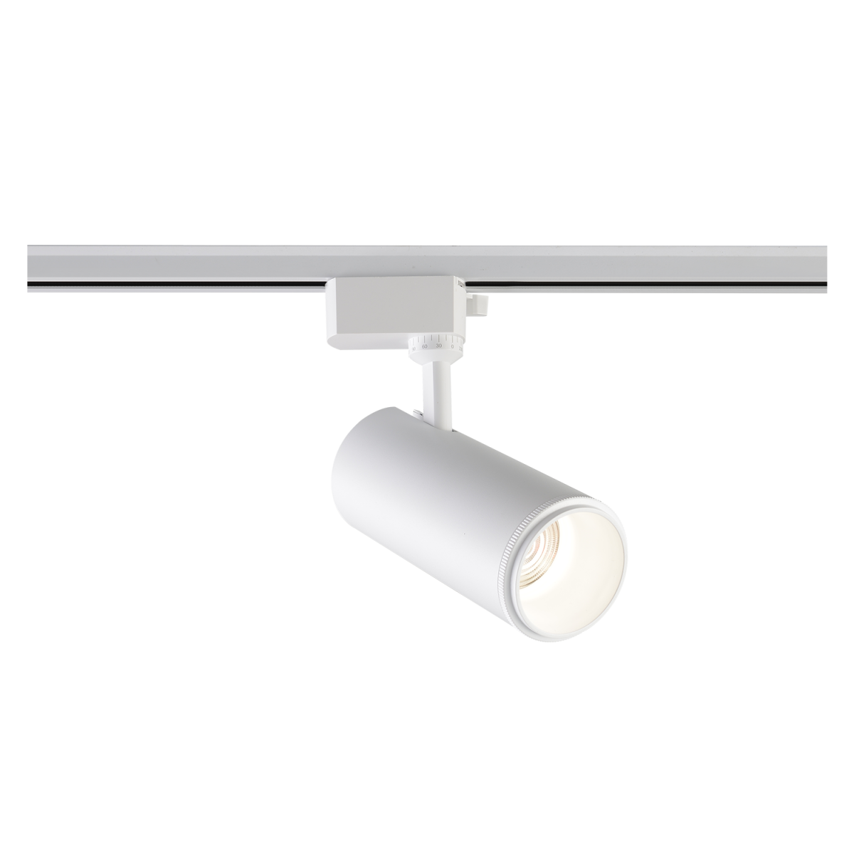 Трековый однофазный светильник Crystal Lux CLT 0.31 021 WH 3CCT ZOOM