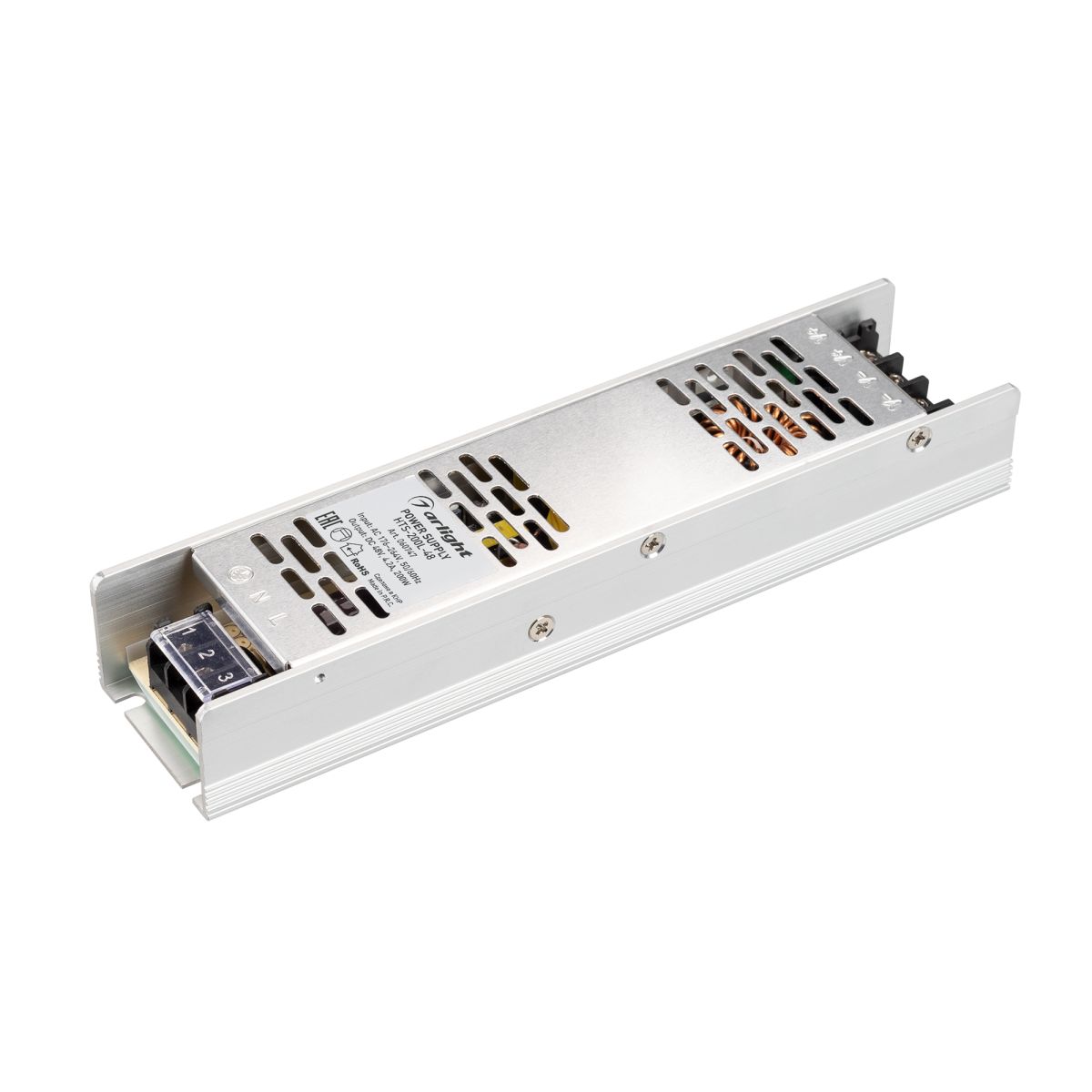 Блок питания Arlight HTS-200L-48 (48V, 4.2A, 200W) (IP20 Сетка) 060747