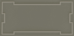 ETRURIA DESIGN ART DECO Vector Frame C Slate Gray