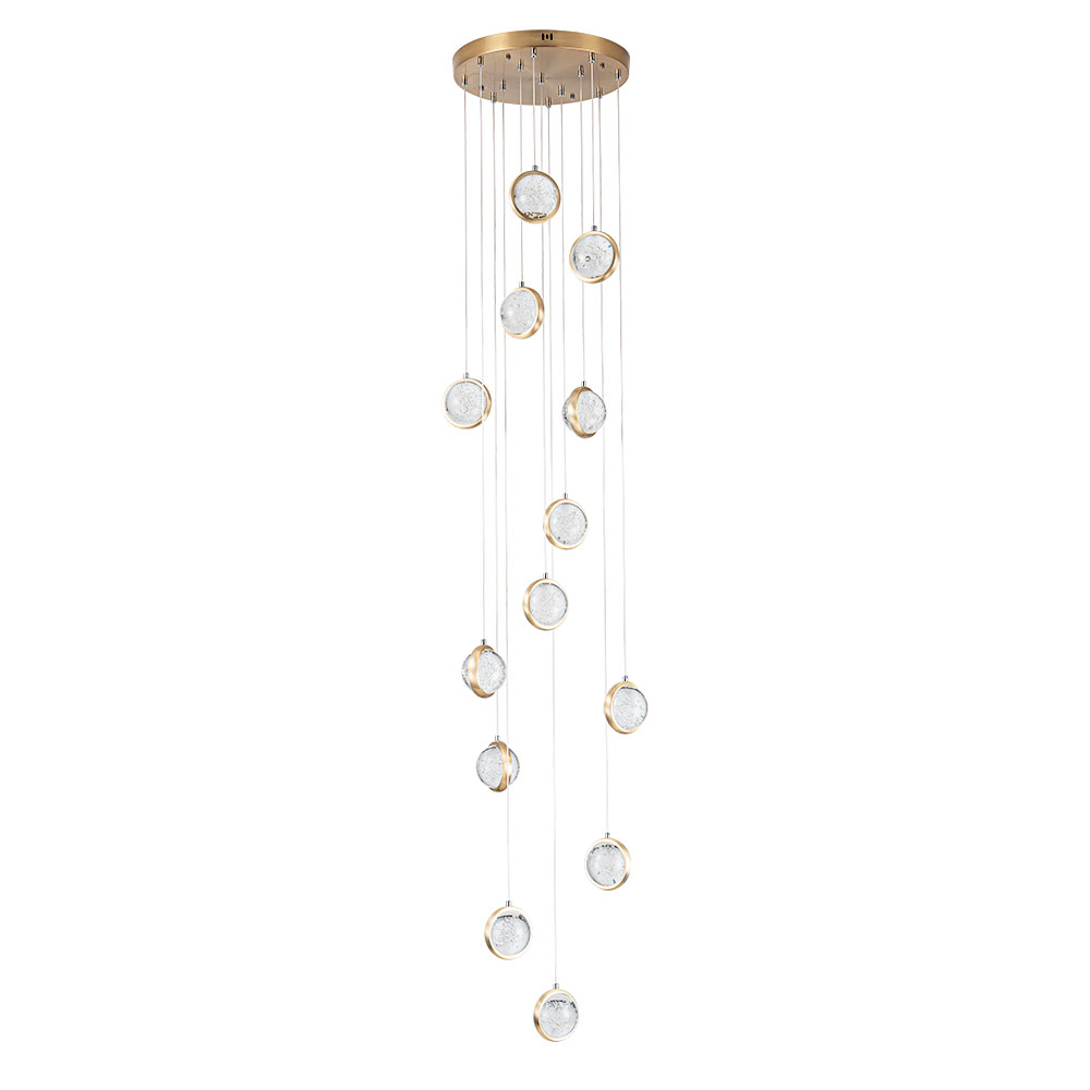 Каскадная люстра Arte Lamp Faberge A2451SP-75PB