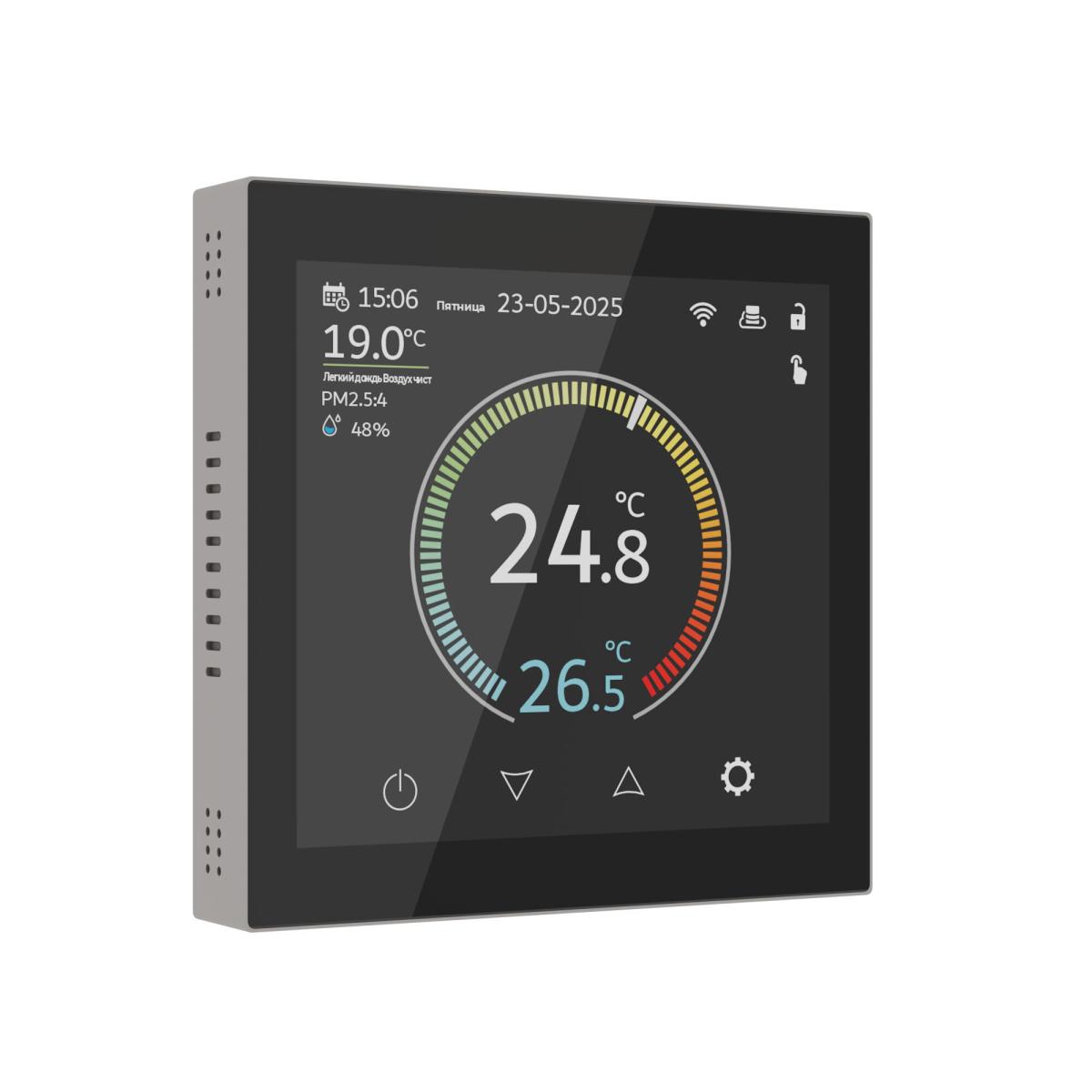 Умный сенсорный терморегулятор с LCD дисплеем Werkel 4690389218347 a071605