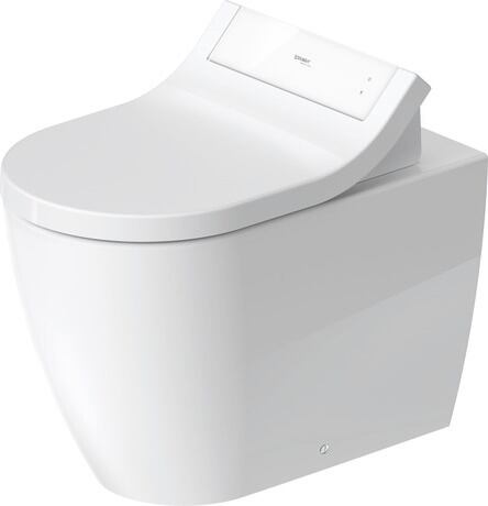 Duravit ME by Starck SensoWash Унитаз напольный 60х37см, пристенный вариант, включая крепление, сток горизонтальный, с сиденьем