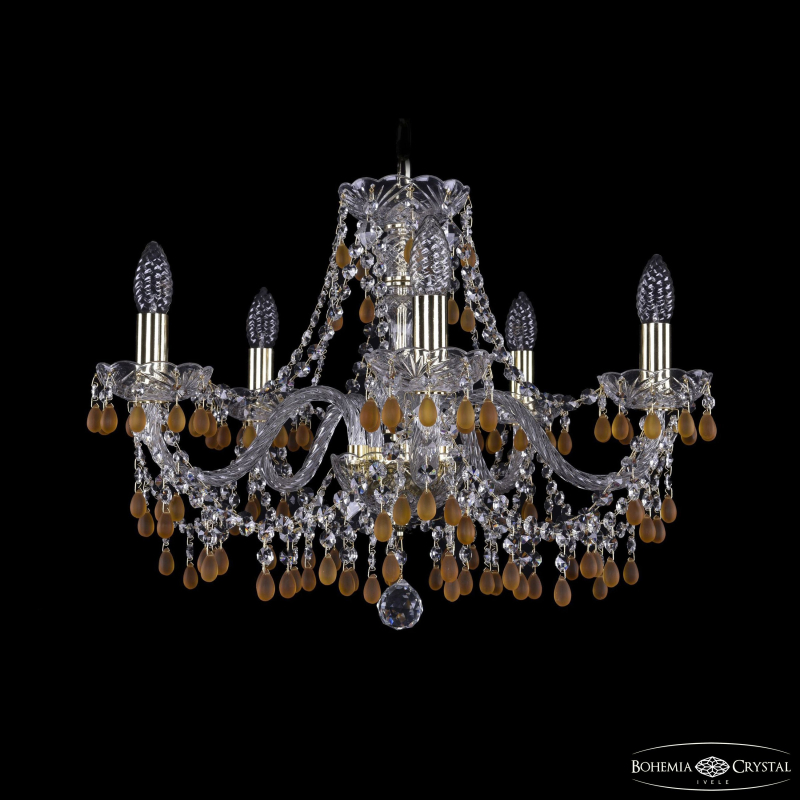 Подвесная люстра Bohemia Ivele Crystal 1410/5/195 G V1003