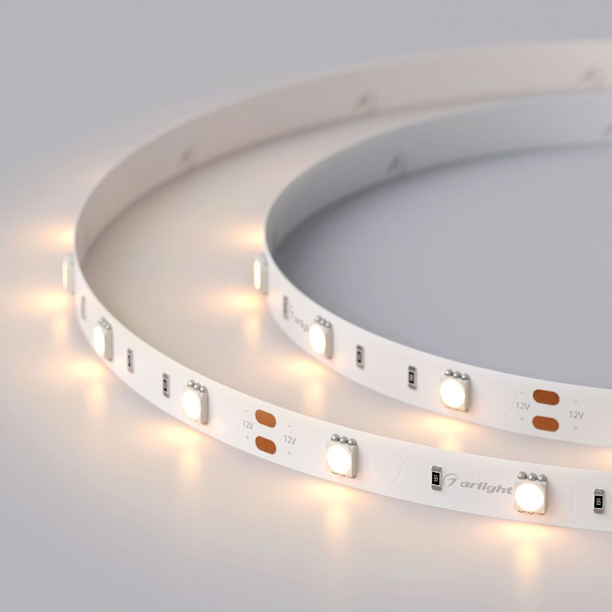 Светодиодная лента Arlight RT-B30-10mm 12V Warm2700 (7.2 W/m, IP20, 5060, 5m) 010594(2)