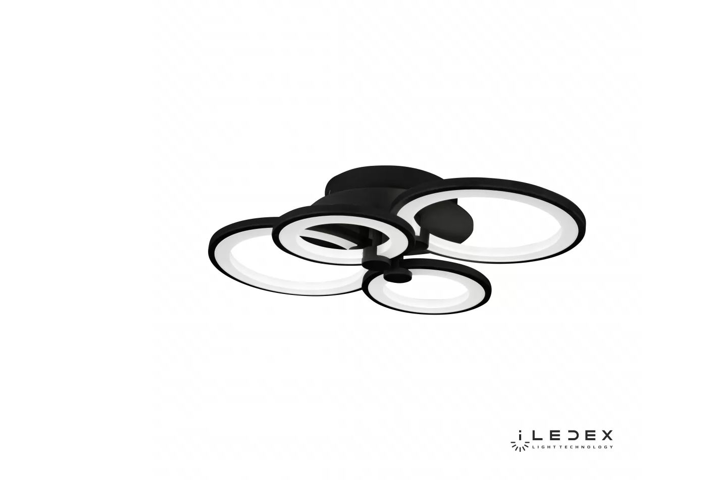 Потолочная люстра iLedex Ring A001/4 MBK