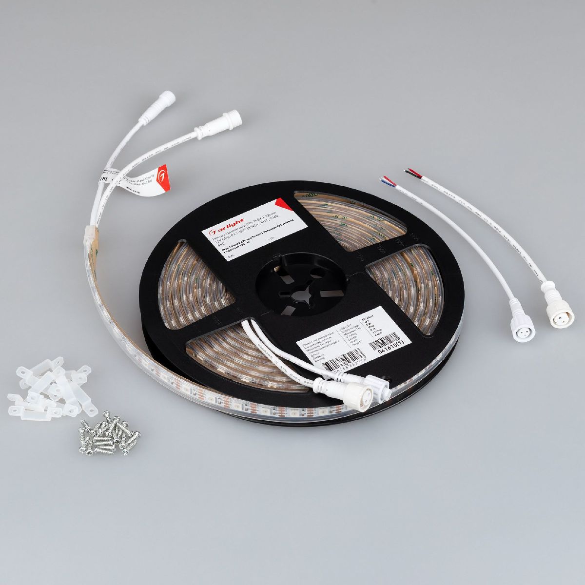 Светодиодная лента герметичная Arlight SPI-P-B60-12mm 12V RGB-PX1-BPT (8 W/m, IP66, 5060, 5m) 041615(1)