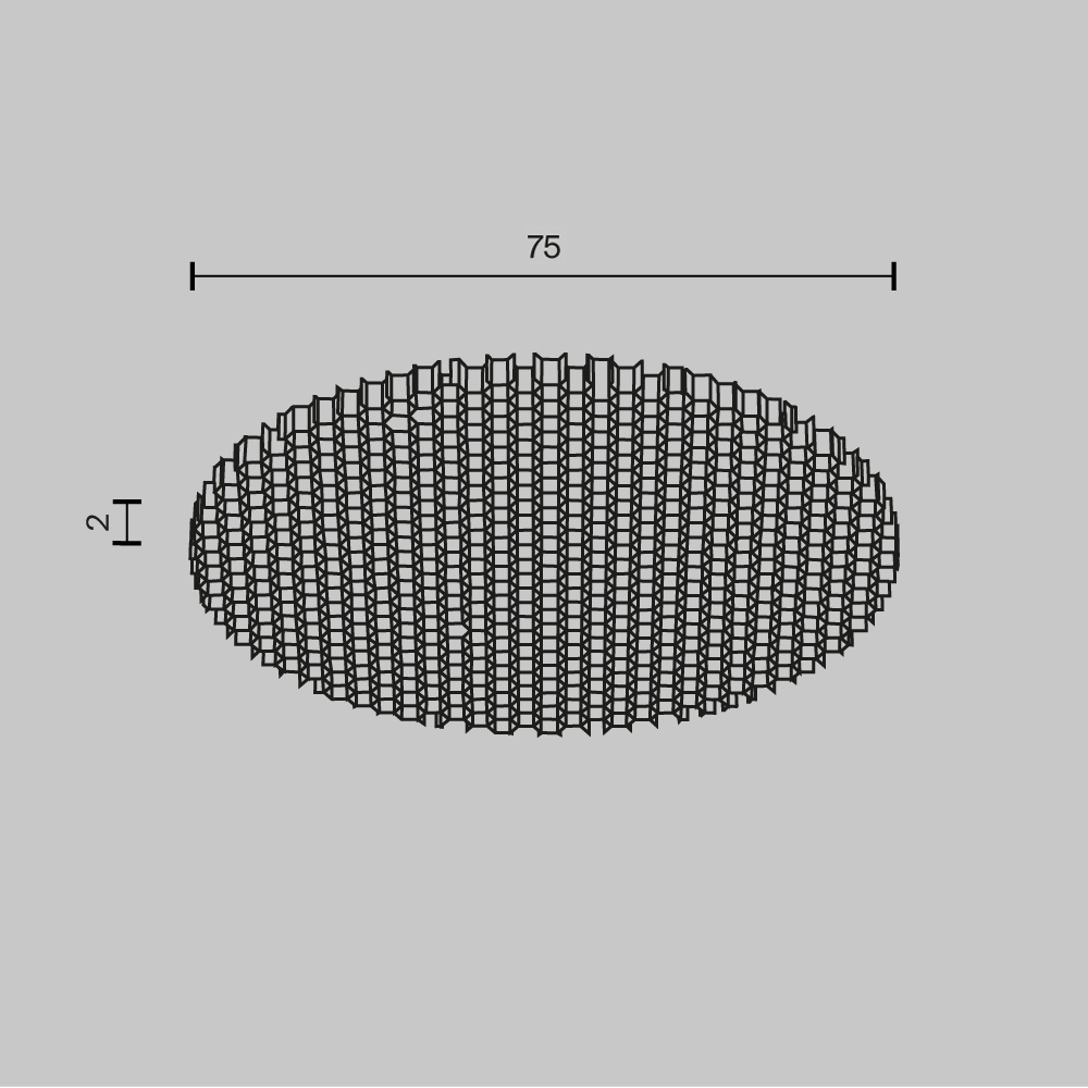 Светофильтр Maytoni Technical Focus Led HoneyComb-D75