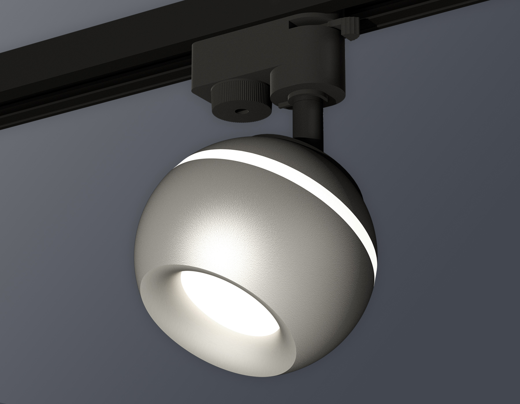 Трековый однофазный светильник с подсветкой Ambrella Light Track System XT1103020 (A2521, C1103, N7013)