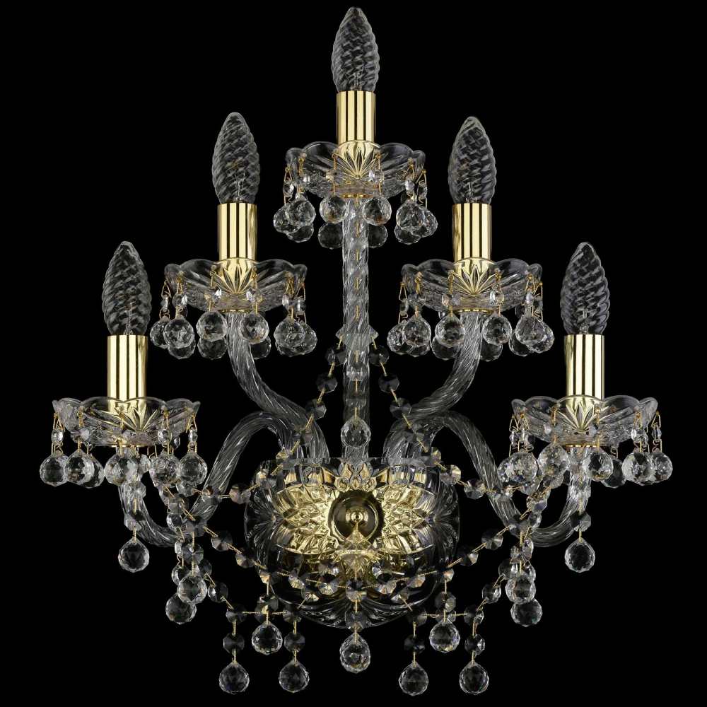Бра Bohemia Ivele Crystal 1409B/2+2+1/160 G
