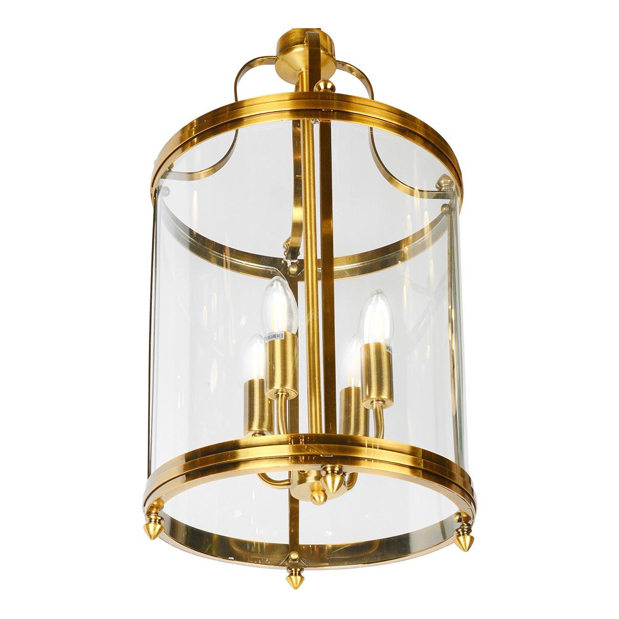 Подвесная люстра iLamp East 8946-4 GLD