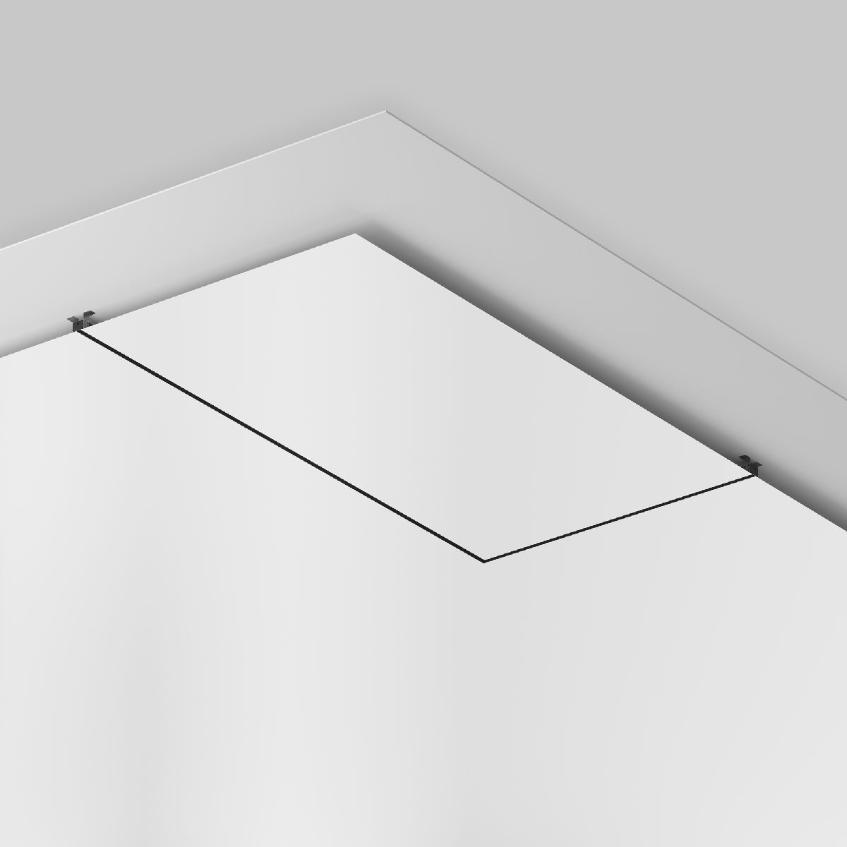 Магнитный встраиваемый шинопровод Maytoni Busbar trunkings Exility TRX034-SCH-422B