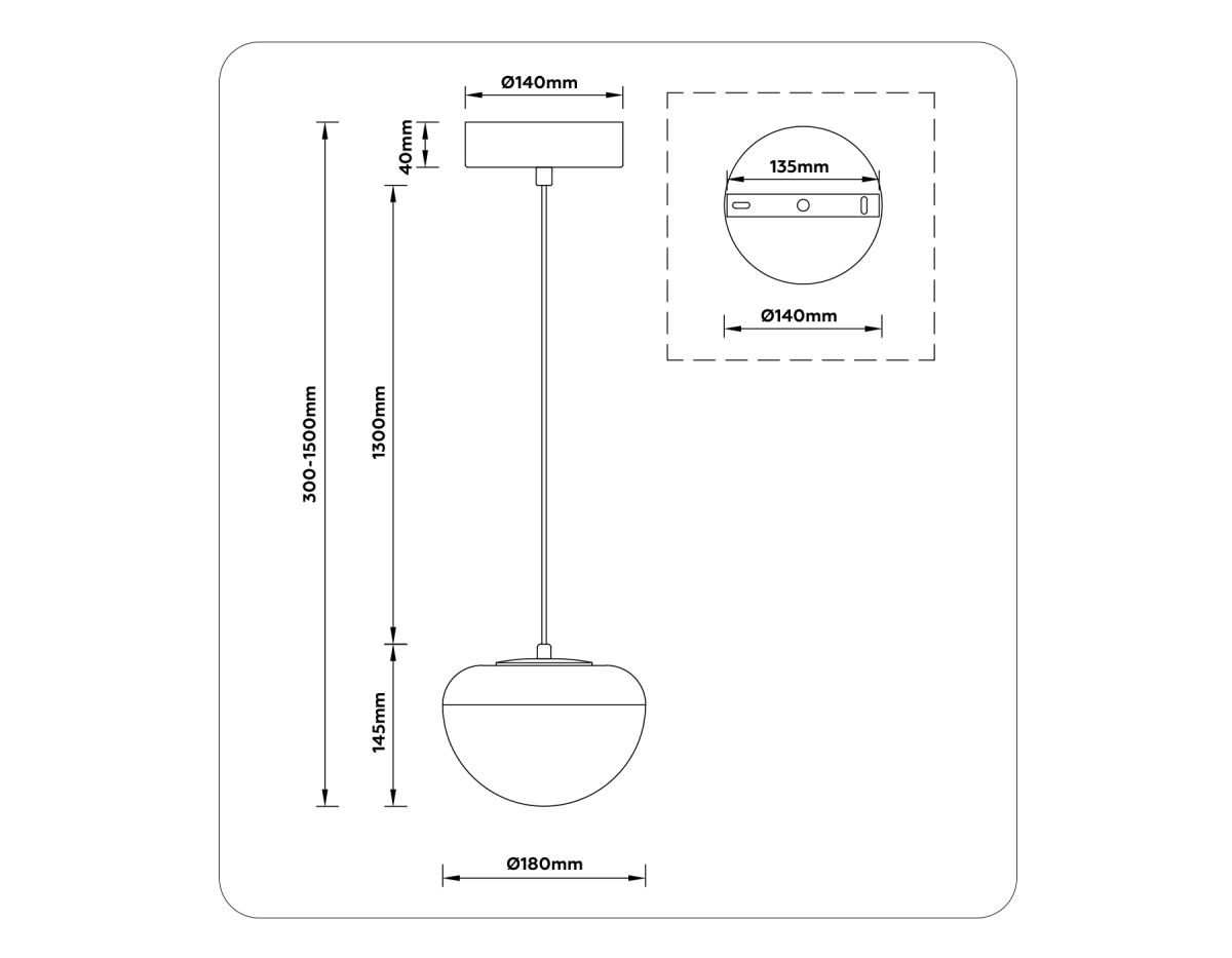 Подвесной светильник Ambrella Light High Light Modern LH12001