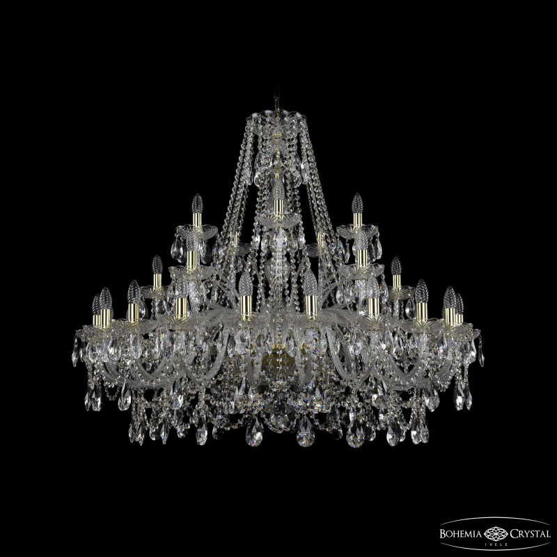 Подвесная люстра Bohemia Ivele Crystal 1411/20+5+5/360 G