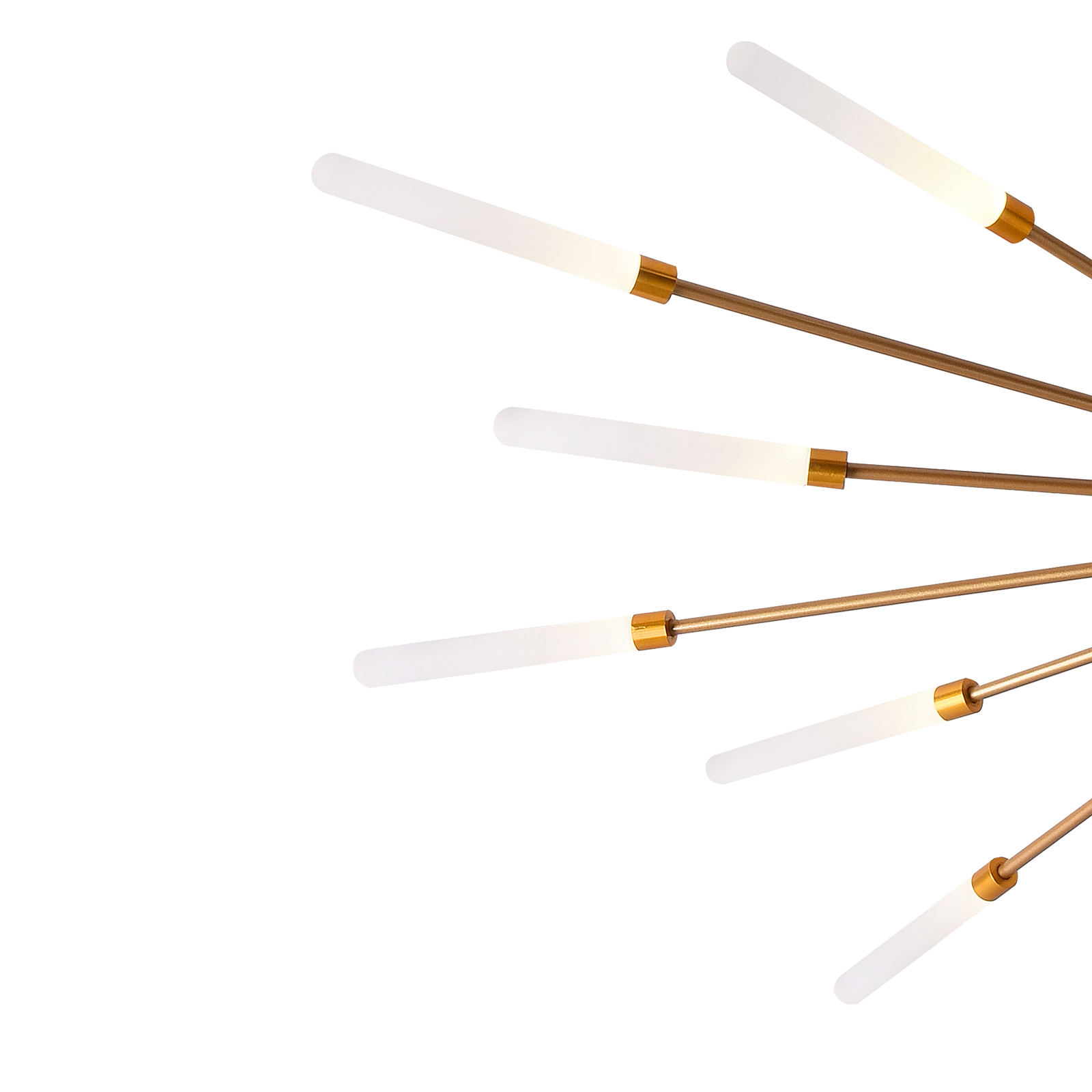 Потолочная люстра Natali Kovaltseva LED LAMPS 81353 BRASS