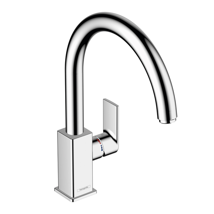 Hansgrohe Vernis Shape M35 Смеситель кухонный , однорычажный, излив 260 мм, цвет: хром