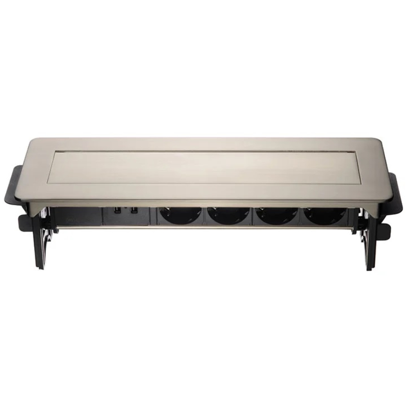 Блок розеток 47 (4 секции и 2 USB) Mebax 00-00000829
