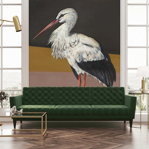 Панно Coordonne 9500300V Stork Mother Black