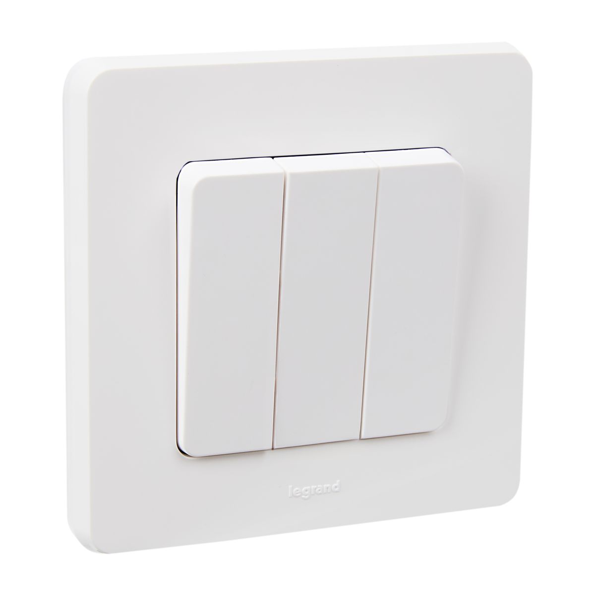 Выключатель 3-кл, винтовые клеммы, 10 AX , 250 В. Legrand/Daccord Inspiria 673540