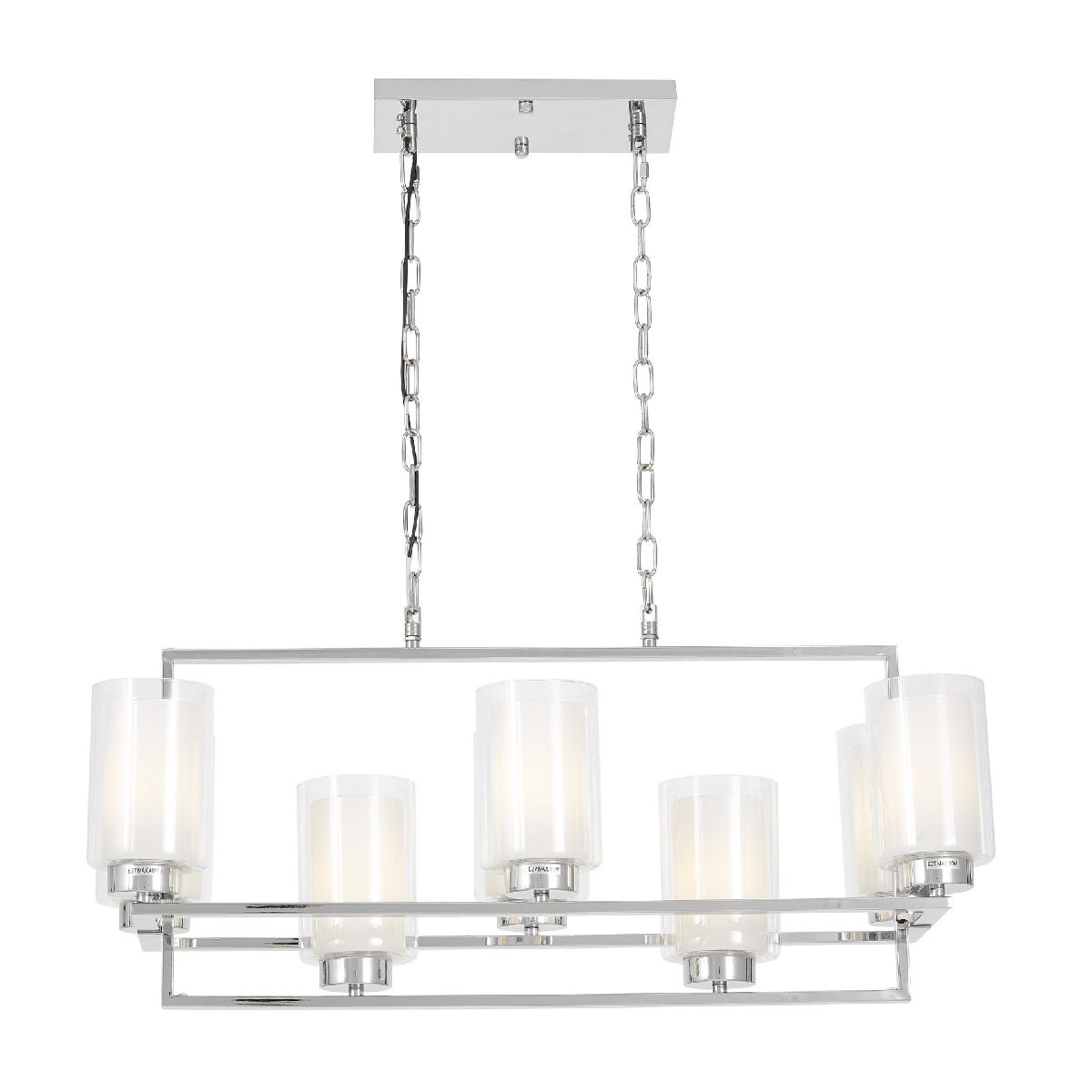 Подвесная люстра Lumina Deco Lino LDP 1239-8 CHR