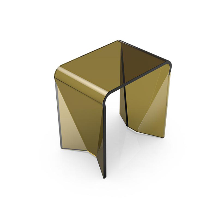 Knief Solid Surface Табурет отдельностоящий, из полимерного материала, цвет: Pyrit # 030