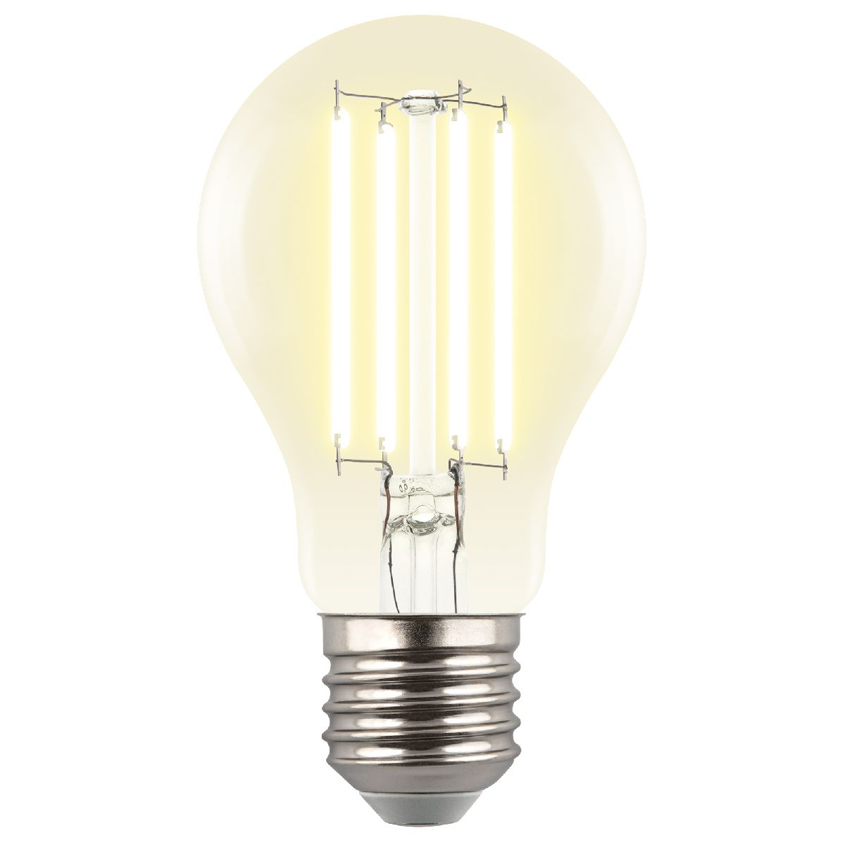 Лампа светодиодная филаментная Uniel LED-A60-5W/3000K/E27/CL GLY01TR UL-00011932
