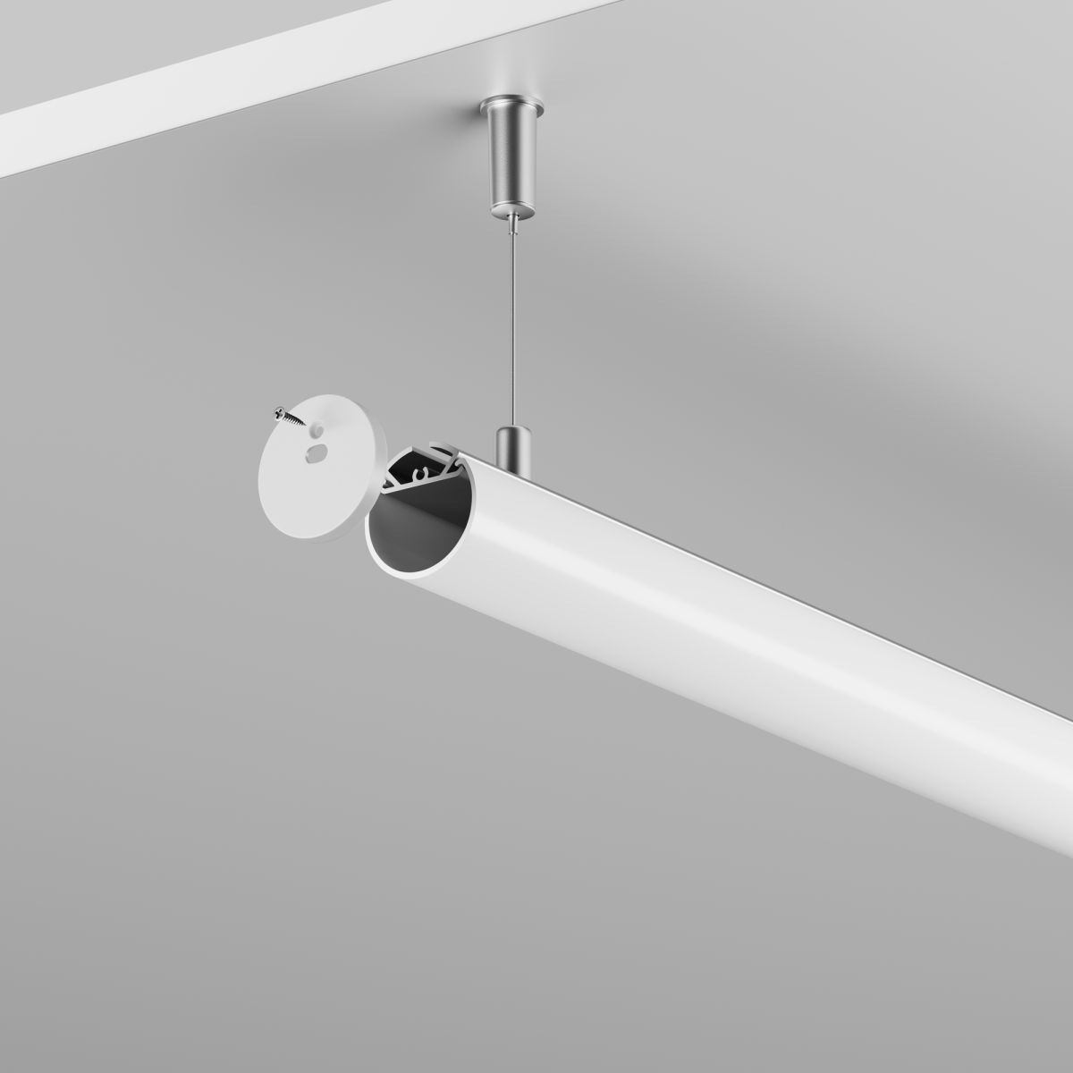 Комплект заглушек для профиля D30 2шт Maytoni Led Strip ALM-D30-EC 642081