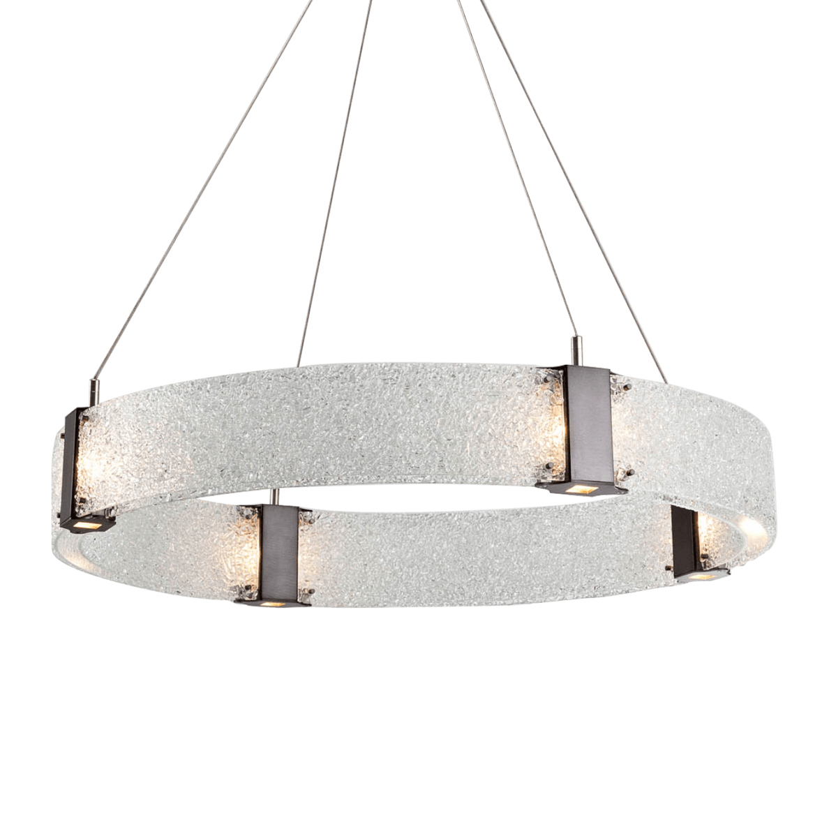 Подвесной светильник Delight Collection Parallel Ring D8028P/R/D800 black/clear