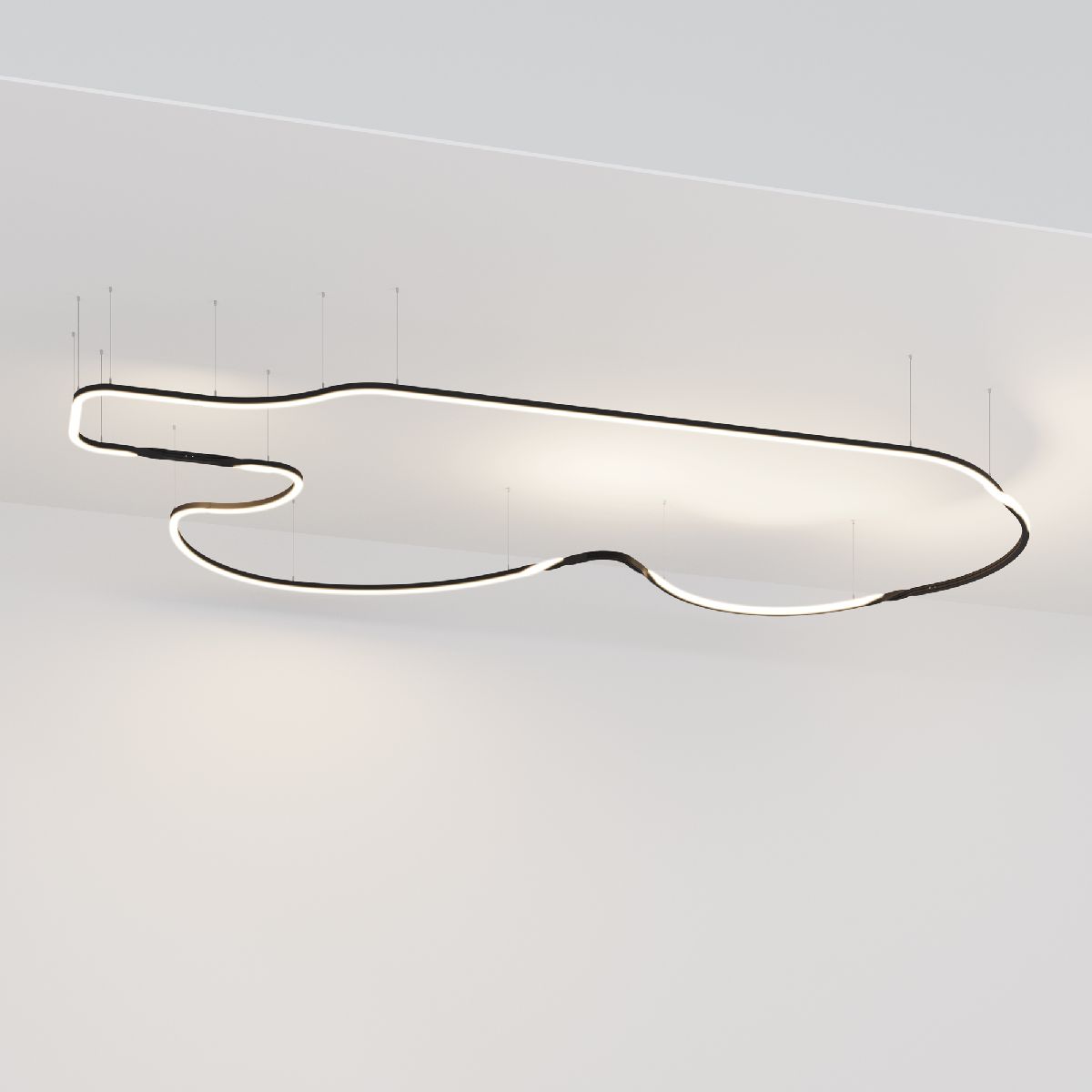 Радиусный профиль Maytoni Led strip ALM-3535R-B-T-180°-0.5M